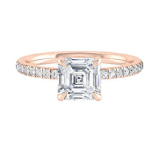 Load image into Gallery viewer, Sapienza Pavé Asscher Moissanite
