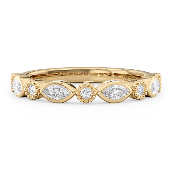 LUCCE AINA™ Lab Diamond 0.55ctw 14K Yellow Gold