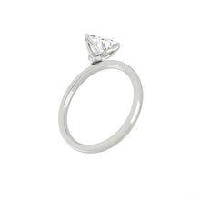 Load image into Gallery viewer, Lucce Lucia Halo Trillion Lab Diamond 1.04ct E VVS2 Ex GIA Platinum
