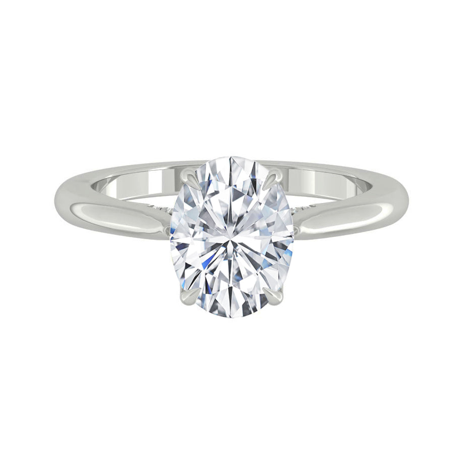 Azalea Oval Moissanite