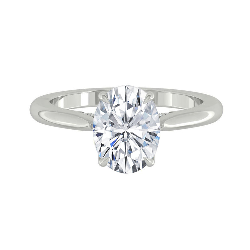 Azalea Oval Moissanite