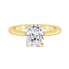 Load image into Gallery viewer, Azalea Radiant Lab Diamond 1.00ct D VVS2 Ex IGI 18K Yellow Gold
