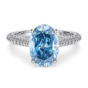 LUCCE AZALEA™ Luxe Oval OCEAN™ Blue Diamond