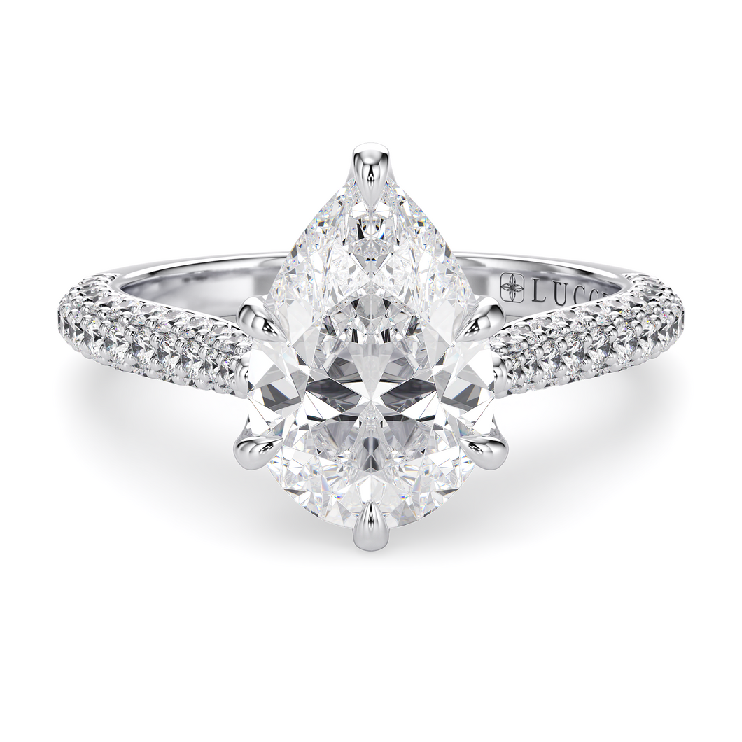 Lucce Azalea Luxe Pear Diamond