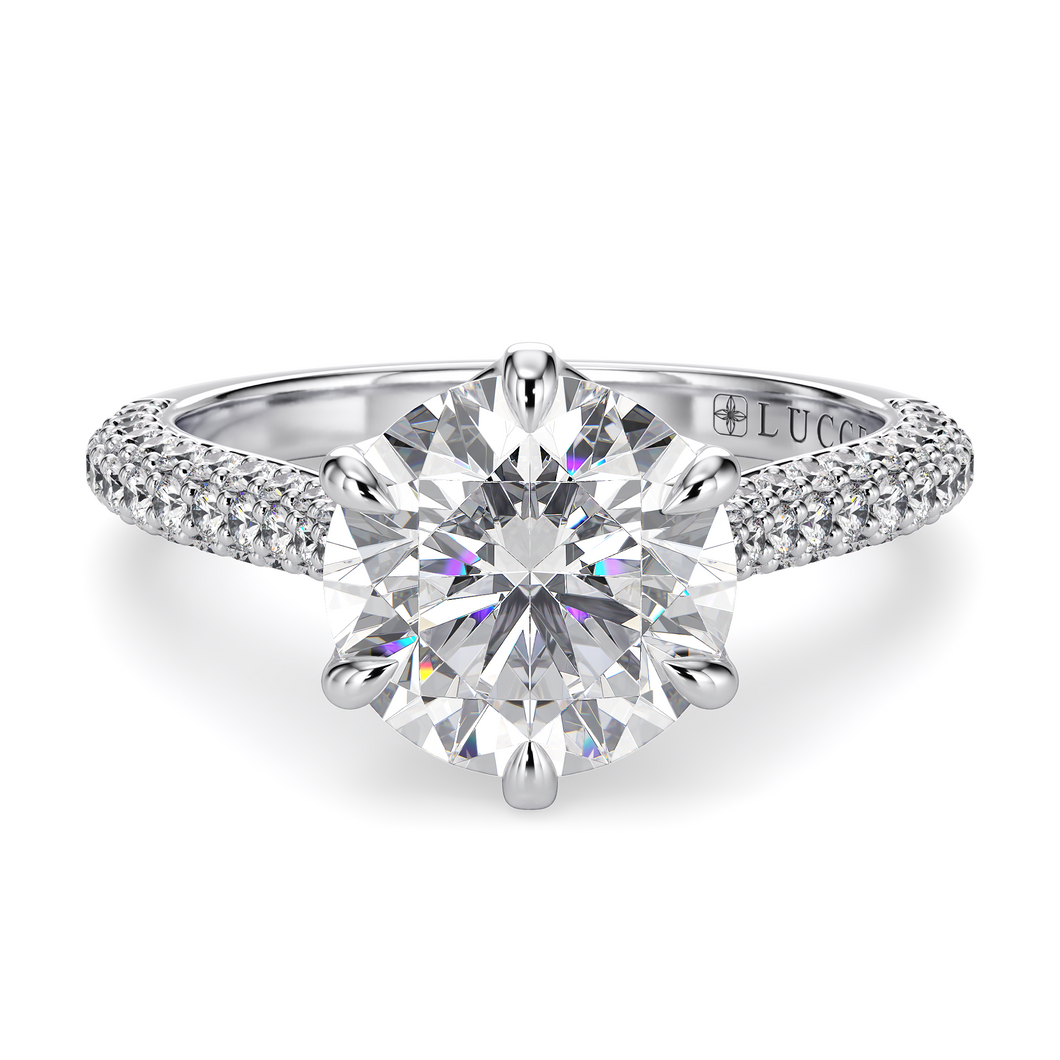 Lucce Azalea Luxe Round Diamond