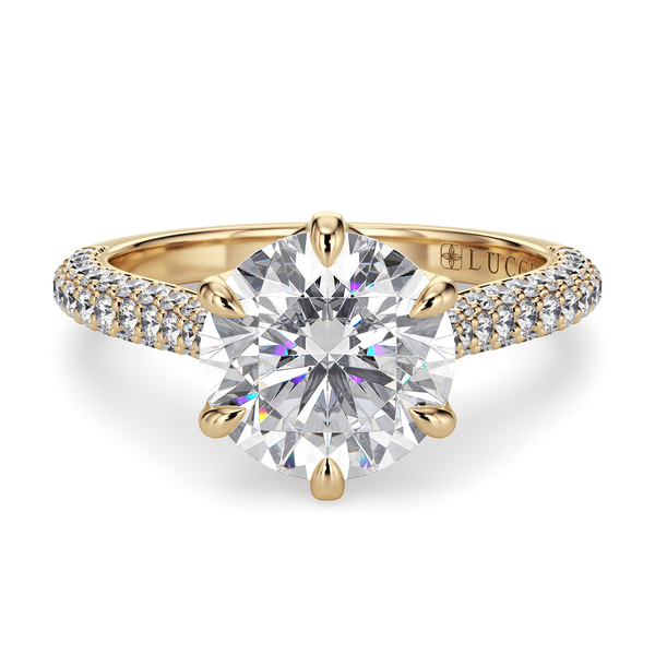 Lucce Azalea Luxe Round Diamond