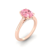 Load image into Gallery viewer, Azalea Oval Rosé Pink Diamond
