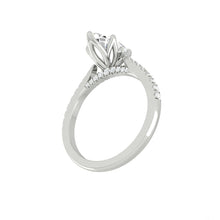 Load image into Gallery viewer, Azalea Pavé Marquise Moissanite
