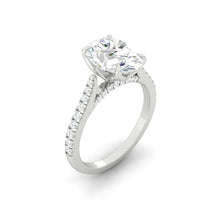 Load image into Gallery viewer, Azalea Pavé Oval Diamond
