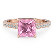 LUCCE AZALEA™ Pavé Princess Gemstone