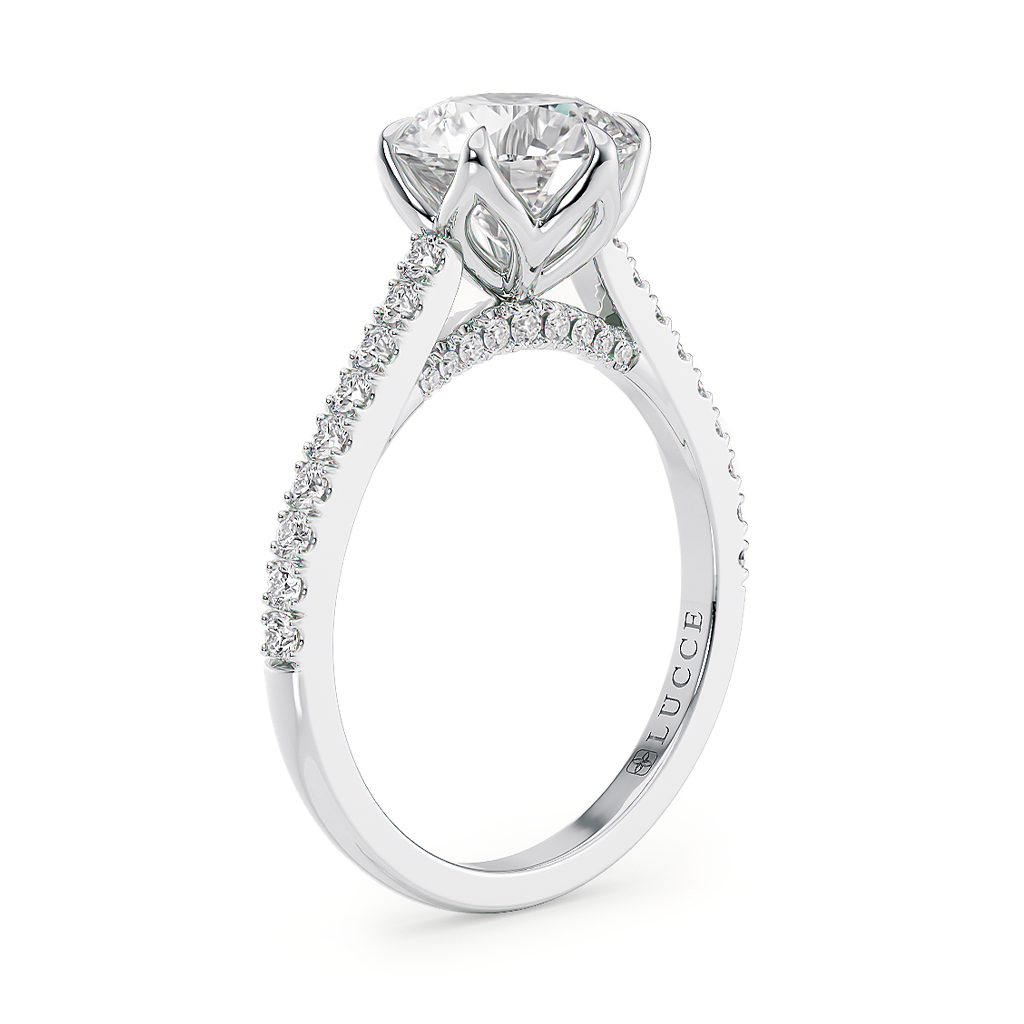 Load image into Gallery viewer, LUCCE AZALEA™ Pavé Round Gemstone
