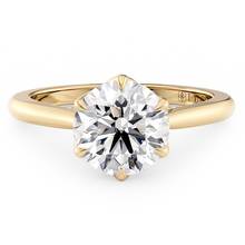 Load image into Gallery viewer, LUCCE AZALEA™ Round Lab Diamond 1.05ct D VS1 Id IGI 14K Yellow Gold
