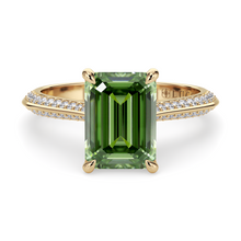 Load image into Gallery viewer, LUCCE ECUADORIAN™ Pavé Emerald VERDANT™ Green Diamond

