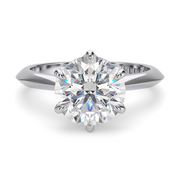 LUCCE ECUADORIAN™ Round Natural Diamond 1.00ct I VS1 VG GIA 18K White Gold