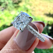 Load image into Gallery viewer, lab diamond engagement ring moissanite Wedding bands designer manila philippines
