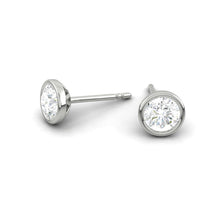 Load image into Gallery viewer, Carla Earrings Lab Diamond 1.55CTW Platinum
