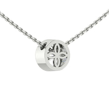 Load image into Gallery viewer, Carla Round Necklace Diamond
