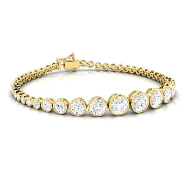 Lucce Carla Tapered Bracelet Diamond
