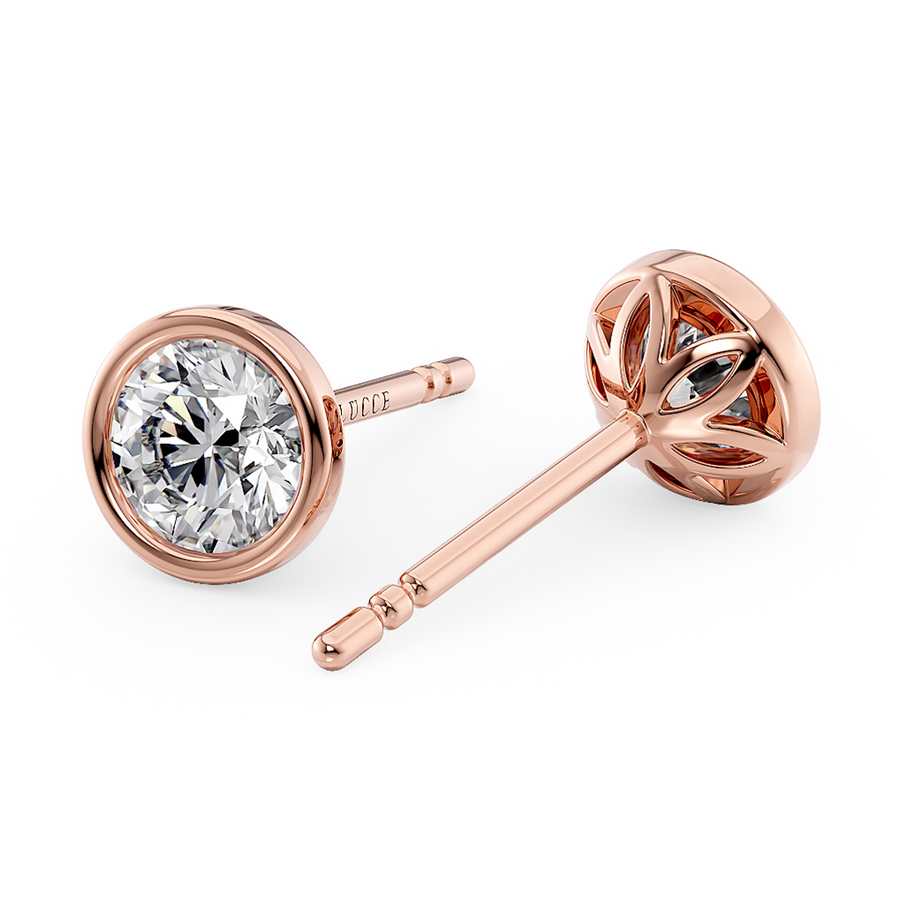 Load image into Gallery viewer, LUCCE CARLISLE™ 6-Petal Earrings Round Diamond
