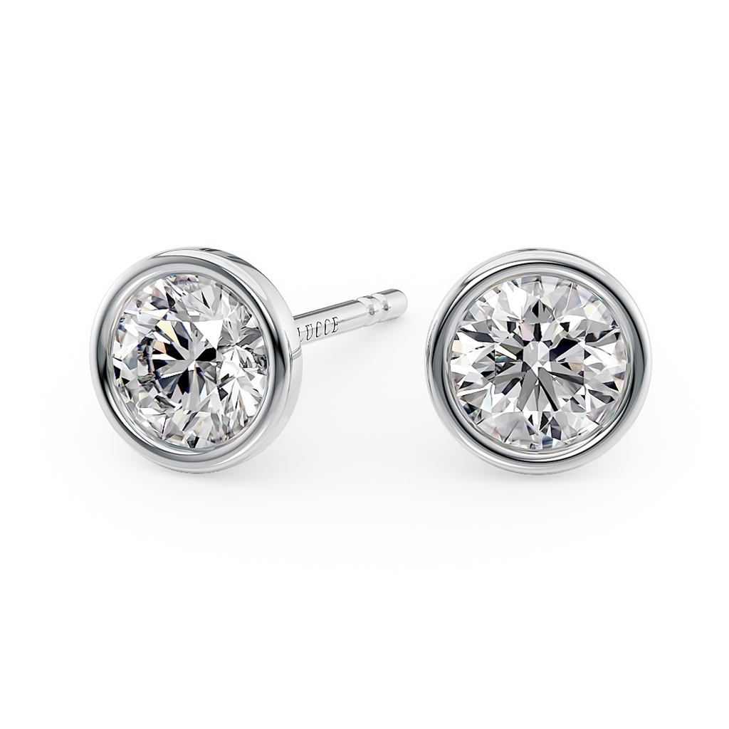 Load image into Gallery viewer, LUCCE CARLISLE™ 6-Petal Earrings Round Diamond
