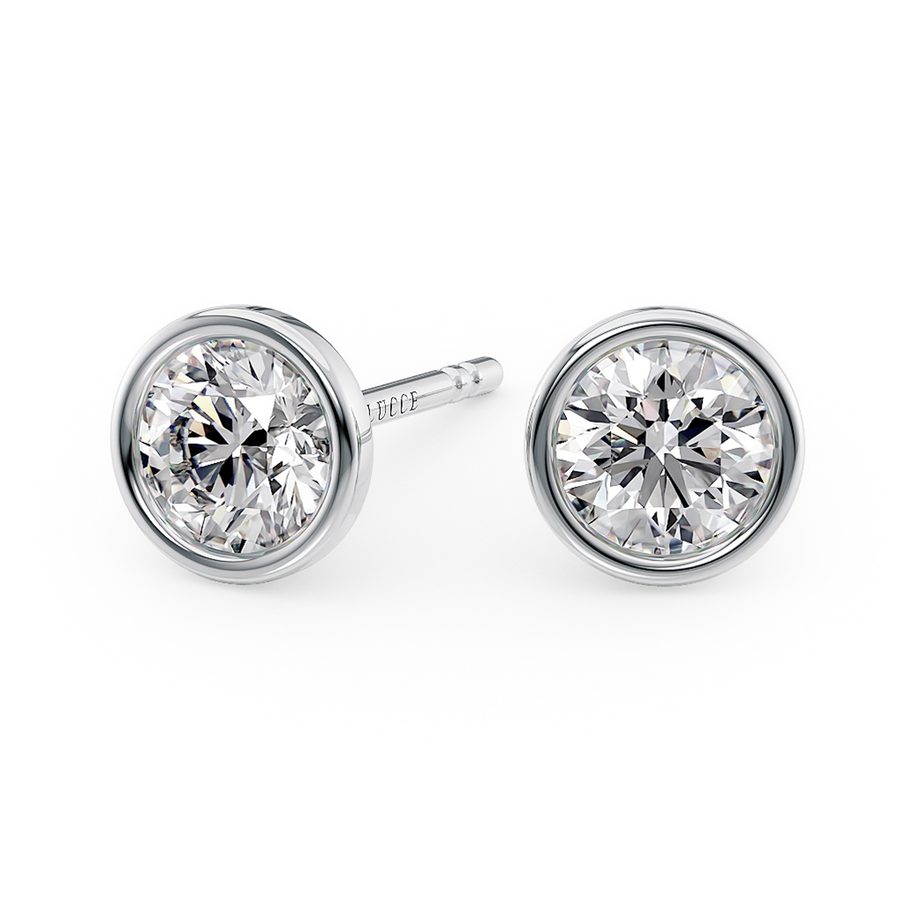 Load image into Gallery viewer, LUCCE CARLISLE™ 6-Petal Earrings Round Diamond
