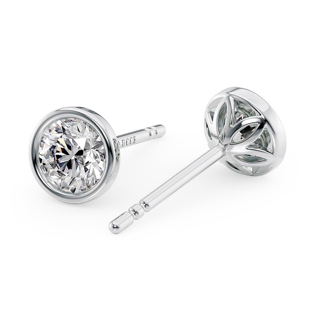 Load image into Gallery viewer, LUCCE CARLISLE™ 6-Petal Earrings Round Diamond
