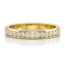 Load image into Gallery viewer, LUCCE CARLA™ Band 0.31ctw Lab Grown Diamond 14k Yellow Gold
