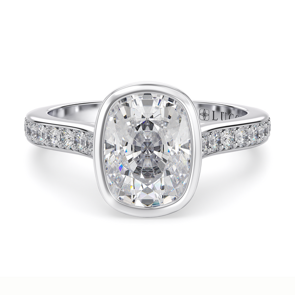 Lucce Carla Pavé Cushion Diamond