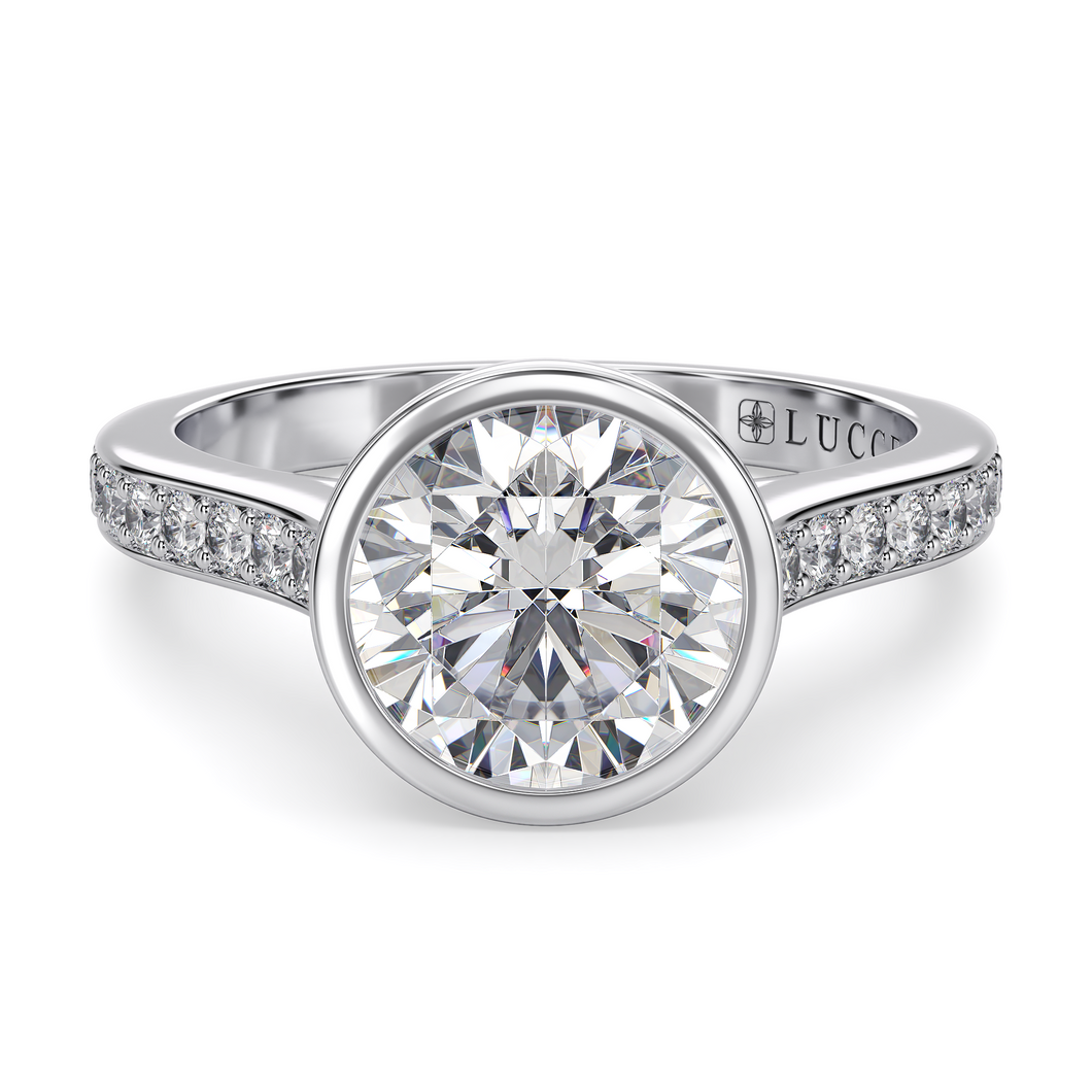 Lucce Carla Pavé Round Diamond