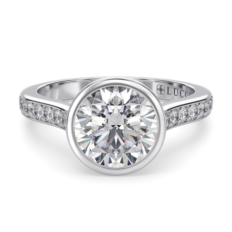 Lucce Carla Pavé Round Diamond