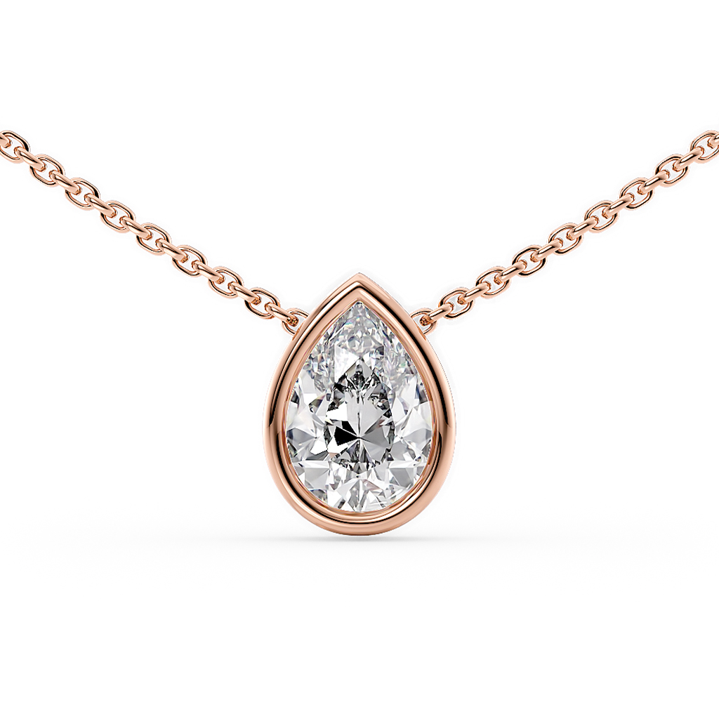 Load image into Gallery viewer, LUCCE CARLISLE™ Pear Necklace Diamond
