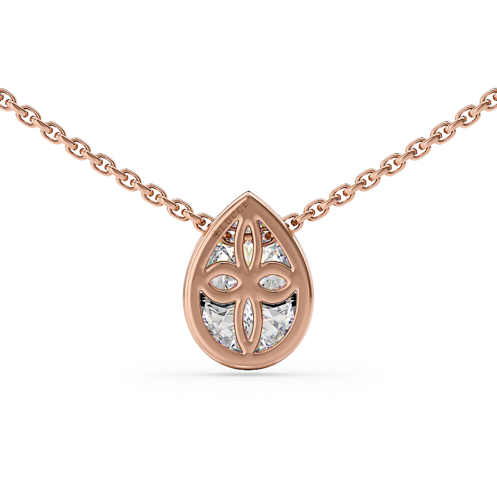 Load image into Gallery viewer, LUCCE CARLISLE™ Pear Necklace Diamond
