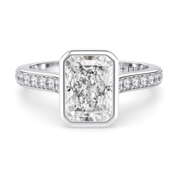 Lucce Carla Pavé Radiant Moissanite