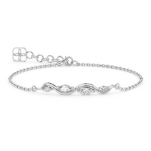 Load image into Gallery viewer, Lucce Constance Infini Bracelet Diamond
