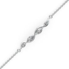 Load image into Gallery viewer, Lucce Constance Infini Bracelet Diamond
