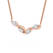 Load image into Gallery viewer, Lucce Constance Infini Necklace Diamond
