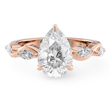 Load image into Gallery viewer, Lucce Constance Petal Pear Diamond
