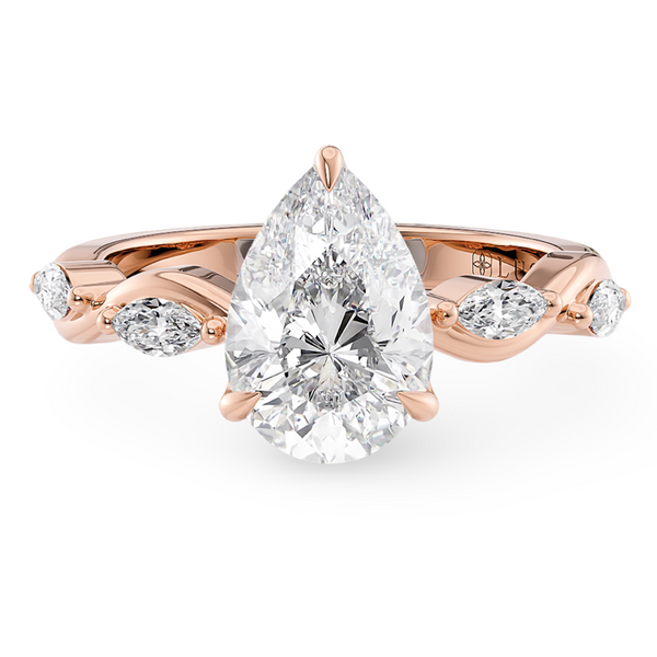 Lucce Constance Petal Pear Diamond