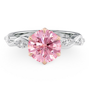 LUCCE CONSTANCE™ Petal Round Rosé Pink Diamond