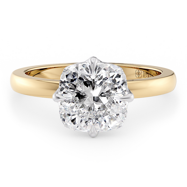 Lucce Constance Solitaire Cushion Diamond