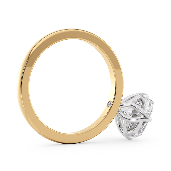 Lucce Constance Solitaire Cushion Diamond