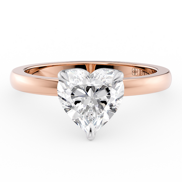Lucce Constance Solitaire Heart Diamond