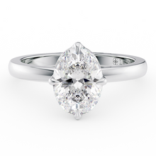 Load image into Gallery viewer, Lucce Constance Solitaire Oval Diamond

