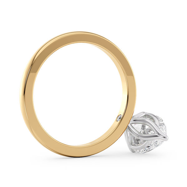 Lucce Constance Solitaire Pear Diamond