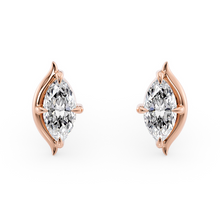 Load image into Gallery viewer, Lucce Constance Solitaire Earrings Diamond
