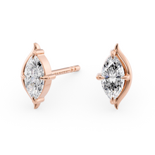 Load image into Gallery viewer, Lucce Constance Solitaire Earrings Diamond

