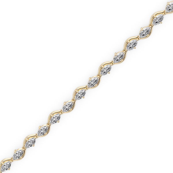 Lucce Constance Tennis Bracelet Diamond