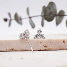 Load image into Gallery viewer, Trio Earrings Diamond
