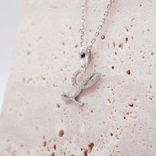 Load image into Gallery viewer, Personalized Letter Necklace Diamond
