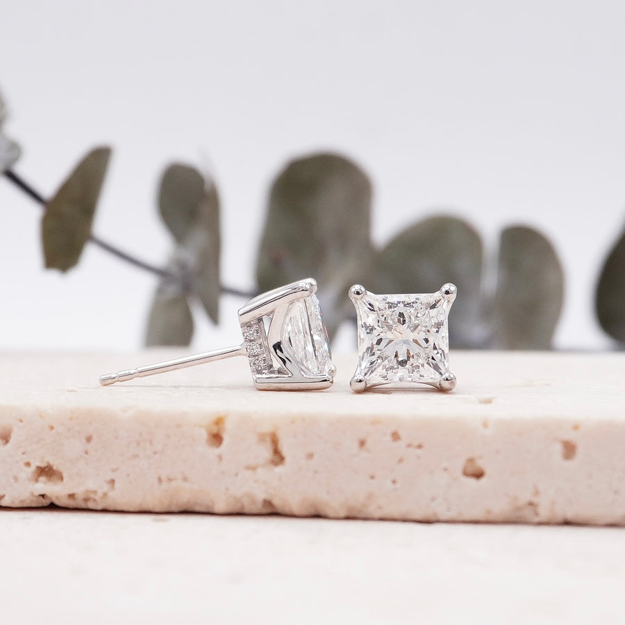 Load image into Gallery viewer, LUCCE KAELA™ Earrings Princess Diamond
